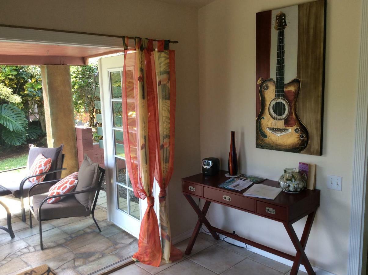 Mediteranean Style Ohana Rental / Garden Bungalow In Pahoa Honolulu Landing Exterior foto